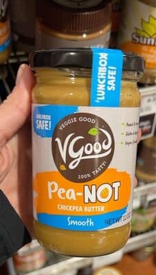 PeaNOT Chickpea Butter Smooth