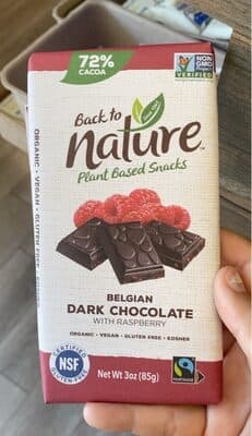 Belgian Dark Chocolate with Raspberry