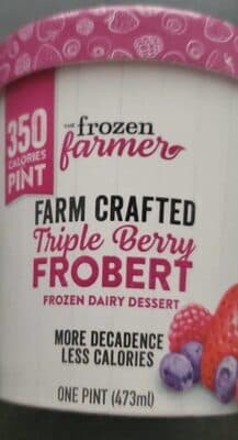 Triple Berry Frobert Frozen Dairy Dessert