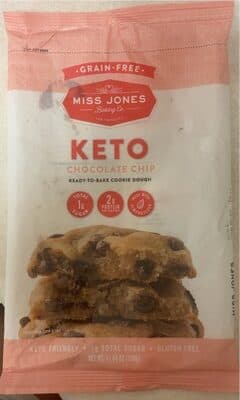 Keto chocolate chip cookie dough
