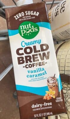 Vanilla Caramel Creamy Cold Brew Coffee