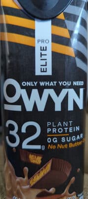 Elite Pro No Nut Butter Cup Protein Shake