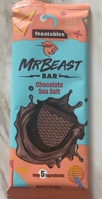 Mr. beast bar chocolate sea salt