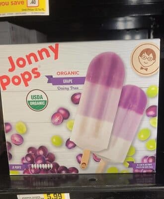 Jonny Pop Organic Grape