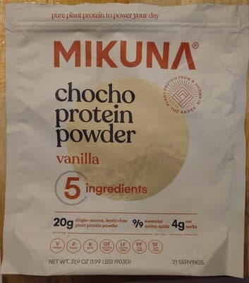 Chocho Protein Powder - Vanilla