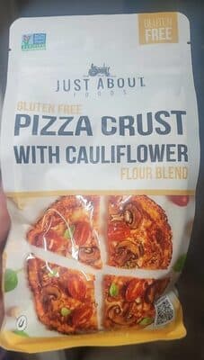 Gluten Free Pizza Crust With Cauliflower Flour Blend