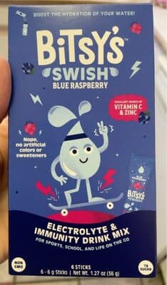 Bitsy Swish Blue Raspberry