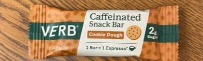 Cookie Dough Caffeinated Snack Bar