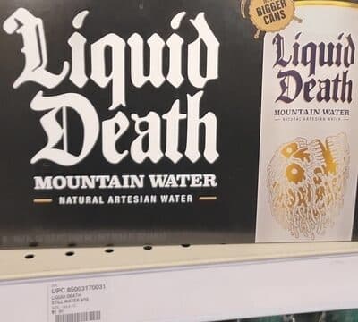 Liquid Death mountain water