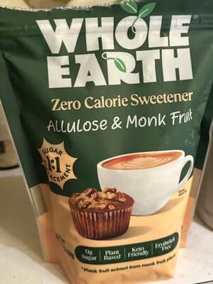 Zero calorie allulose and monk fruit