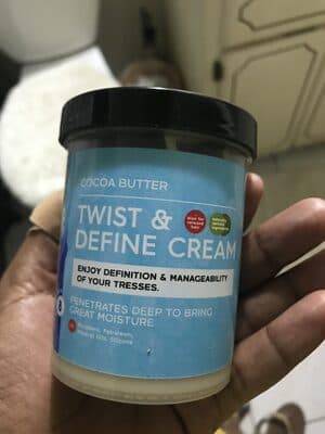 Asherlee Naturals Cocoa Butter Twist and Define Cream