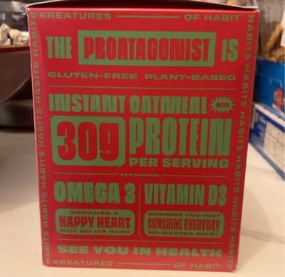 Instant oatmeal
