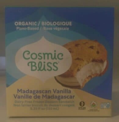 Madagascan Vanilla Dairy-Free Frozen Dessert Sandwich