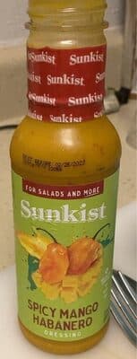 Spicy Mango Habanero Dressing
