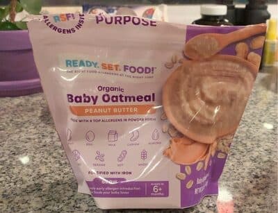 Baby Oatmeal Peanut Butter