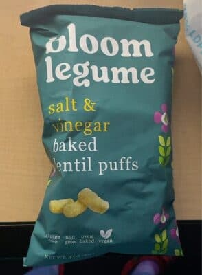 Salt And Vinegar Baked Lentil Puffs