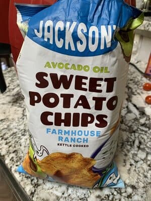 Farmhouse Ranch Avocado Oil Sweet Potato Chips
