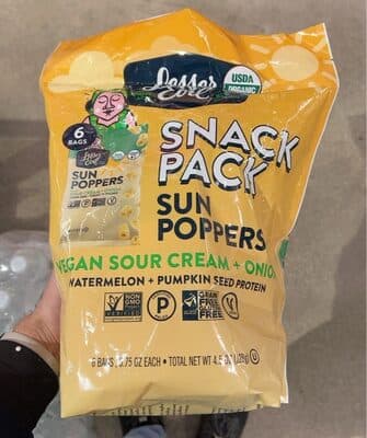 Snack pack sun poppers