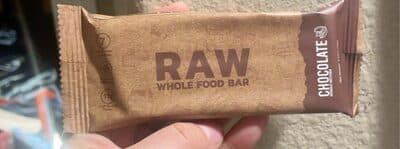 Raw whole food bar