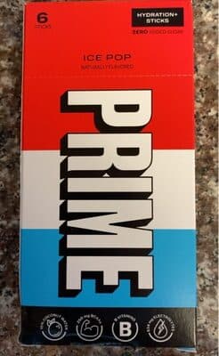 Prime Ice Pop Hydration Sticks