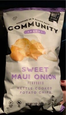 Sweet Maui Onion Potato Chips