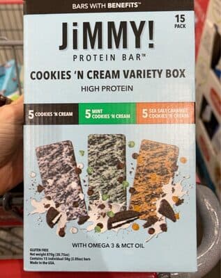 Jimmy protein bar