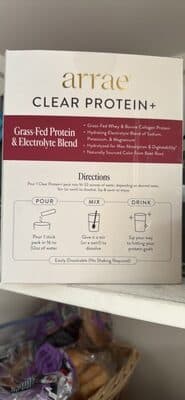 Clear Protein+ Raspberry Yuzu Flavor