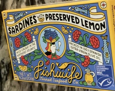 Sardines with Preserved Lemon