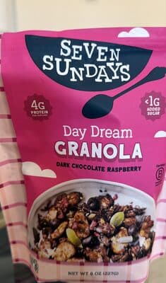 Dark Chocolate Raspberry Day Dream Granola