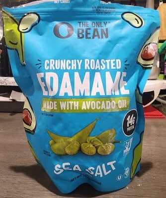 Crunchy Roasted Edamame Sea Salt