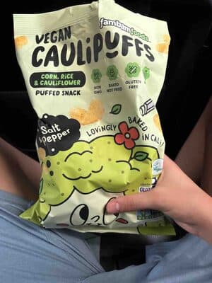 Salt Pepper Puffed Snack