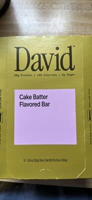 Cake Batter Flavored Bar