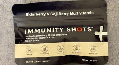 Elderberry & Goji Berry Multivitamin Immunity Shots