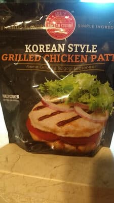 Korean Style Grilled Chicken Patt