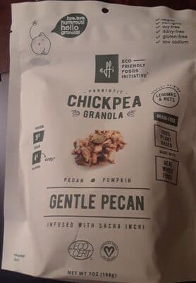 Gentle Pecan Probiotic Chickpea Granola