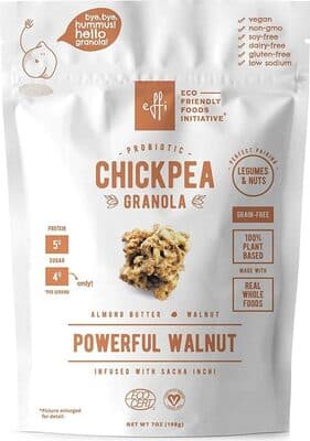 Powerful Walnut Probiotic Chickpea Granola