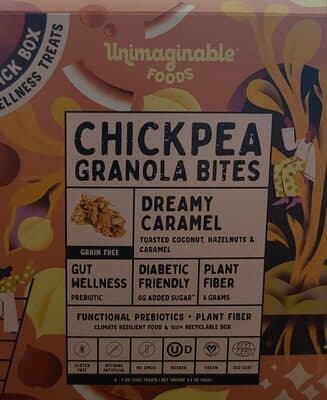 Chickpea Granola Bites