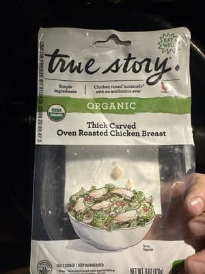 Oven Roasted Organic Thick Carved Chicken Breast