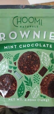 Mint chocolate brownies