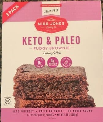 Keto & Paleo Fudgy Brownie