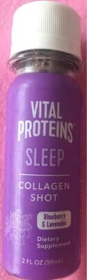 Vital Proteins Sleep Blueberry & Lavender Collagen Shot