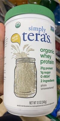 Simply Teras Organic Whey Protein