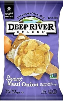 DEEP RIVER SNACKS, KETTLE COOKED POTATO CHIPS