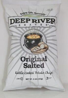 Deep River Snacks, Kettle Cooked Potato Chips, Salted