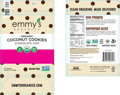 Chocolate Chip Classic Coconut Cookies