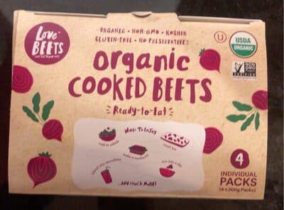 Organic Cooked Beets