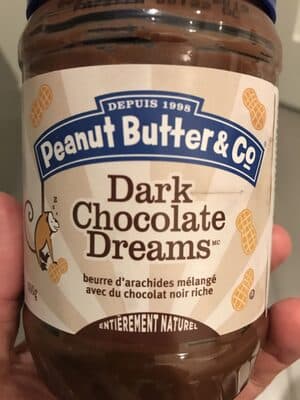 Peanut Butter Blended With Rich Dark Chocolate