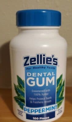 Dental gum peppermint
