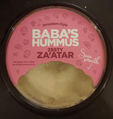 Baba's Hummus Zesty Za'atar