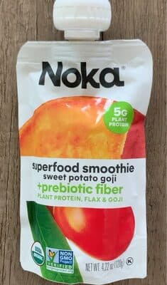 Sweet Potato / Goji Organic Superfood Smoothie
